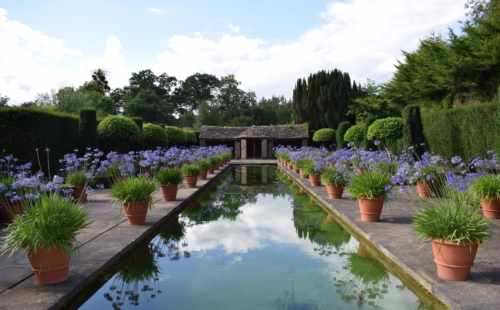 Dutch Garden at Hampton Court Castle